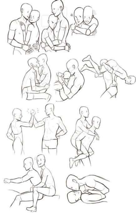 Drawing Couple Poses Hug 56 Super Ideas Drawing Art