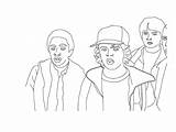 Stranger Things Coloring Pages Dustin Printable Sheets Print Xcolorings Drawing Friends Season sketch template
