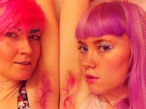 is dyed armpit hair the next big beauty trend