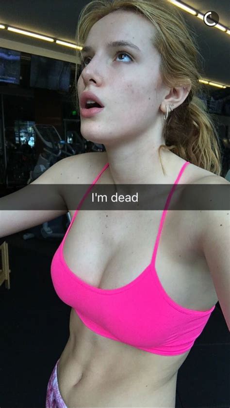 Bella Thorne In A Sport Bra 4 New Photos Thefappening