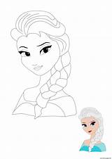 Princesse Frozen Gratuit Coloring1 sketch template