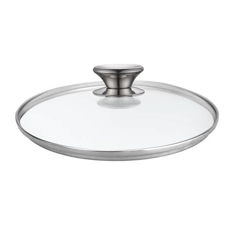 cook  home  tempered glass lid  inchcm clear