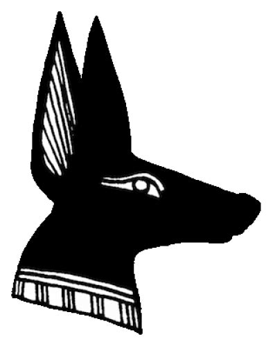 Anubis Clipart Jackal Pencil And In Color Anubis Clipart