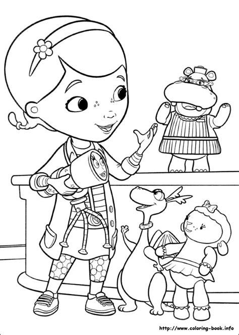 mcstuffins coloring pages  coloring bookinfo coloring home