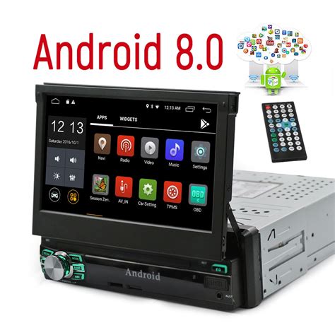 dhlems din android  car radio stereo gps autoradio ram  quad core universal  hd touch