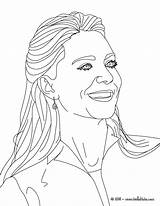 Coloring Pages People Realistic Printable Singer Adults Famous Color sketch template
