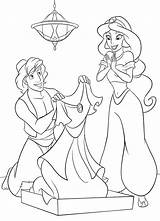 Aladdin Walt Images6 Princesses 1992 sketch template