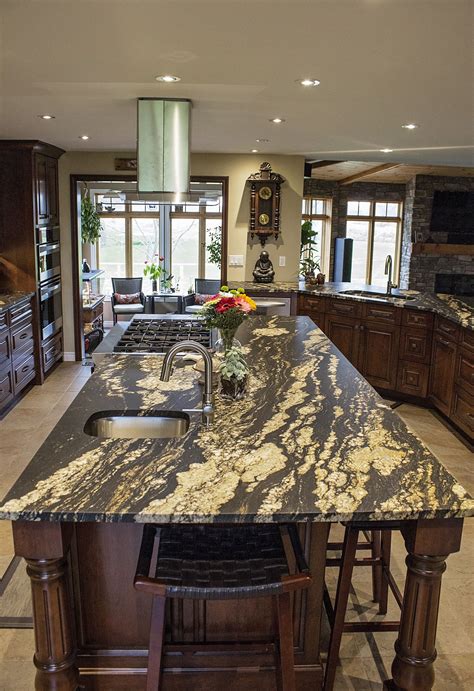 leathered finished silver supreme granite countertop
