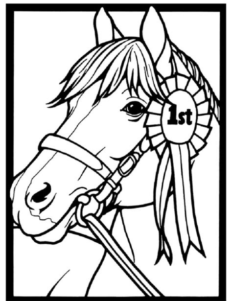 printable horses coloring pages  kids iom