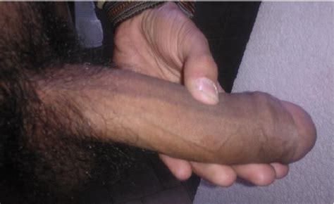 man holding dick