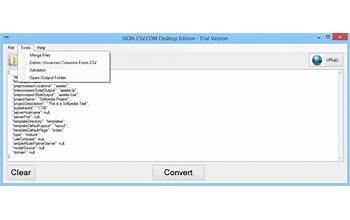 JSON-CSV.com Desktop Edition screenshot #0