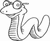 Coloring Pages Reptiles Snake Gif Popular Children sketch template