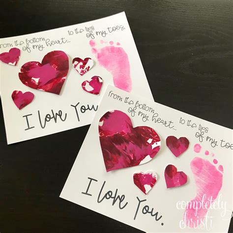 easy valentine craft  toddlers completely christi