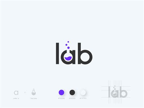 lab logo  kasparas sipavicius  dribbble
