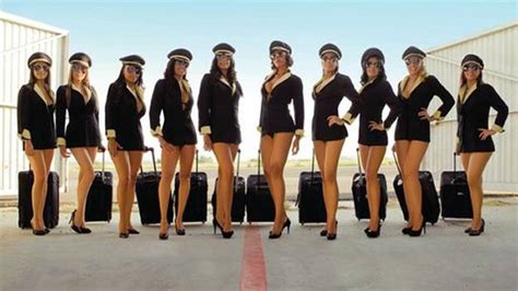 Mexicana Stewardesses Bikini Calendar Published To Raise