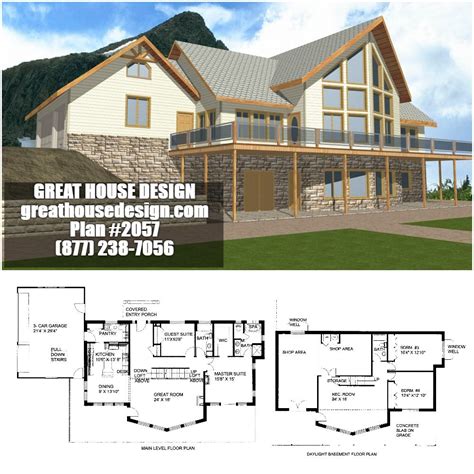 northwest style waterfront icf house plan  toll     houseplans