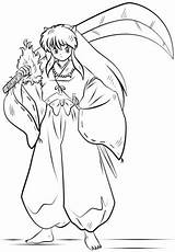 Inuyasha Coloring Pages Draw Step Kagome Drawing Astonishing Anime Getcolorings Categories sketch template