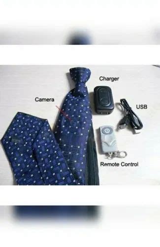 Black Spy Neck Tie Camera For Outdoor At Rs 7999 Piece In Delhi Id