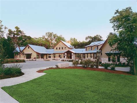 sprawling texas ranch style home