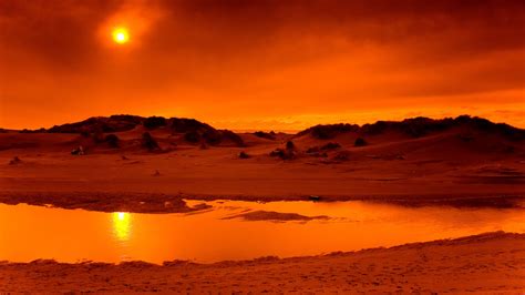 sunset desert wallpaper  wallpoper