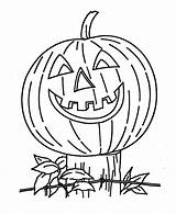 Coloring Pumpkin Halloween Pages Color Scary Pumpkins Printable Kids Sheets Spooky Printables Print Candy Jack Smiling Lanterns Popular Fencepost Trick sketch template