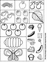 Hungry Caterpillar Very Sequencing Coloring Activities Pages Printables Printable Book Carle Eric Food Templates Worksheet Esl Template Stories Color Story sketch template