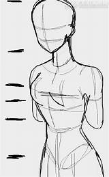 Desenho Drawing Para Reference Corpo Feminino Poses Animes Anime Body Desenhos Corpos Female Femininos Character Tutorial Esboços Em Hair Escolha sketch template