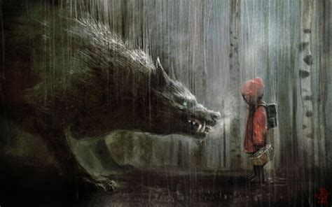 Little Red Riding Hood Stuck In Horror Fairytales