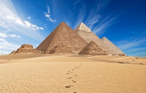 When Were The Pyramids Built Worldatlas