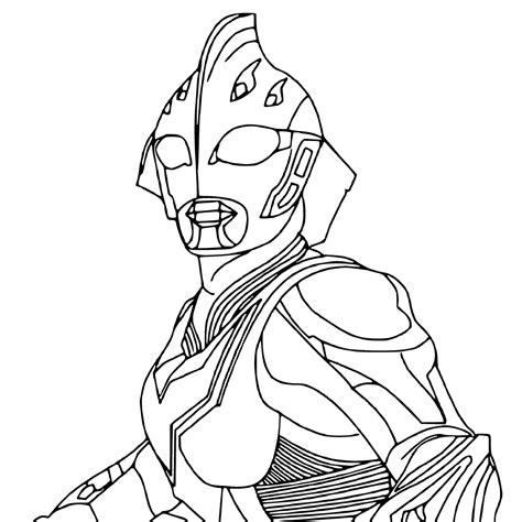 ultraman coloring pages  getdrawings