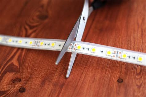 philips hue lightstrips bending cutting  attaching smart home point