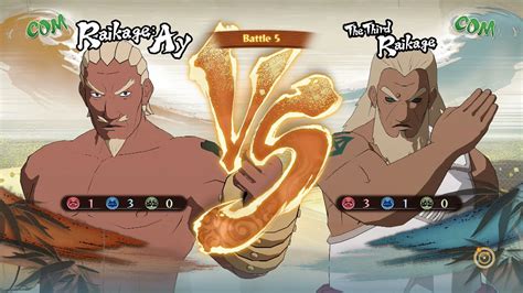 Naruto Shippuden Ultimate Ninja Storm 4 Raikage Ay Vs