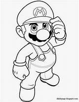 Mario Coloring Super Bros Printable Colouring Kids Qis sketch template