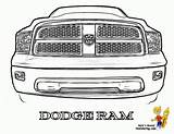 Coloring Ram Dodge Pages Truck 1500 Trucks Cars Car Related Sheet Coloringhome sketch template