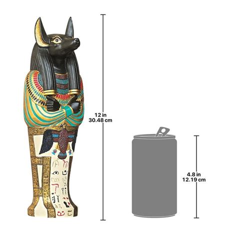 Icons Of Ancient Egypt Wall Sculpture Anubis Design Toscano