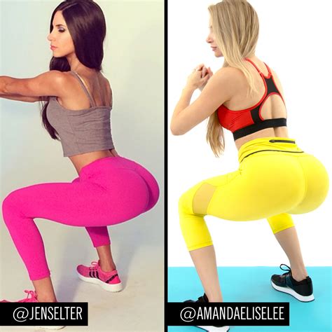 amanda elise lee — butt workout from the blond jen selter