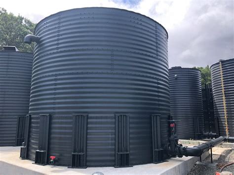 gallon water storage tank