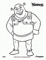 Shrek Coloring Pages Library Third Babies sketch template