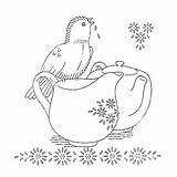 Embroidery Patterns Bird Vintage Hand Birds Redwork Designs Flickr Has Choose Board sketch template