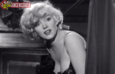 Naked Marilyn Monroe In Some Like It Hot