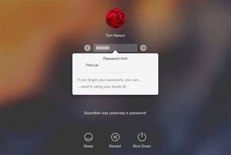 reset  macs administrator accounts password