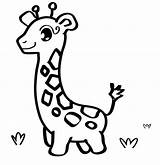Coloring Animal Pages Printable Baby Print sketch template