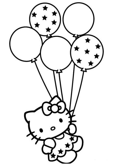 coloring pages  kitty coloring page