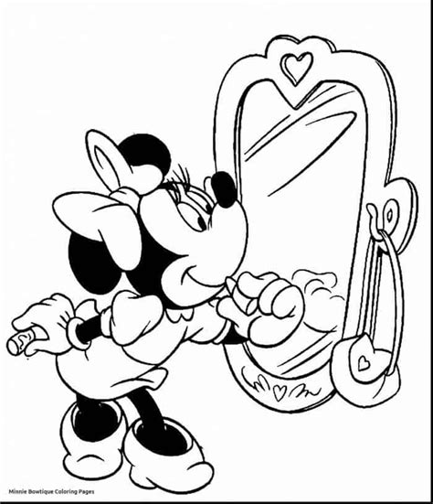 mickey mouse      mirror   reflection
