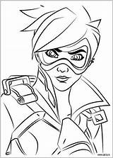 Overwatch Coloriage Genji Coloriages Dessiner Tracer Esquisse sketch template