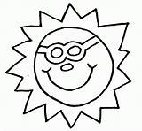 Coloring Pages Sun Printable Popular sketch template