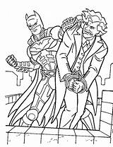 Joker Batmans Enemy sketch template