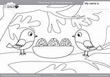 Family Treetop Coloring Pages Simple Super Episode sketch template