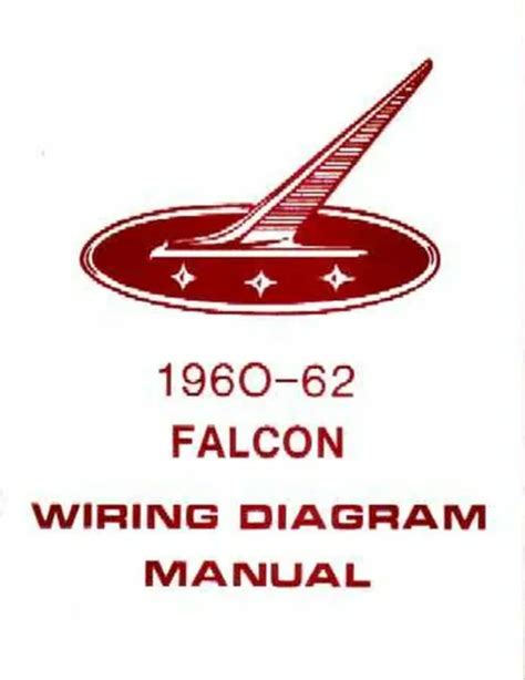 oem repair maintenance wiring schematics bound  ford falcon    picclick