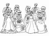 Coloring Pages Wedding Dress Sailor Moon Dresses Gif Library Clipart Comments Coloringhome sketch template